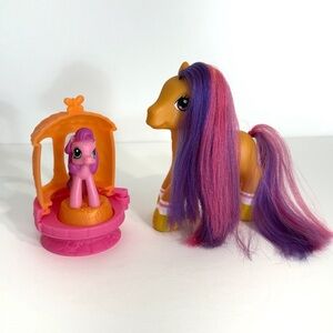 My Little Pony Scootaloo II Limited Edition & MLP Happy Meal Toy Sky Wishes